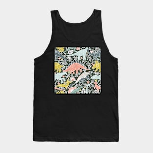 Time travel to Dinosaur Age Tank Top